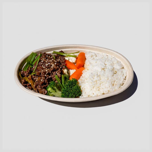 Bulgogi Beef w/rice (Gluten free)