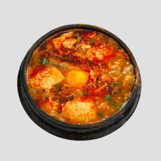(Chef Special) Korean Spicy Silken Tofu Soup