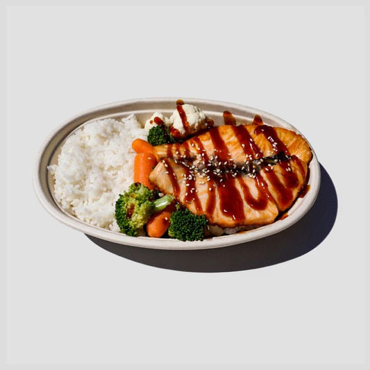 Salmon Teriyaki Bowl (Gluten free)